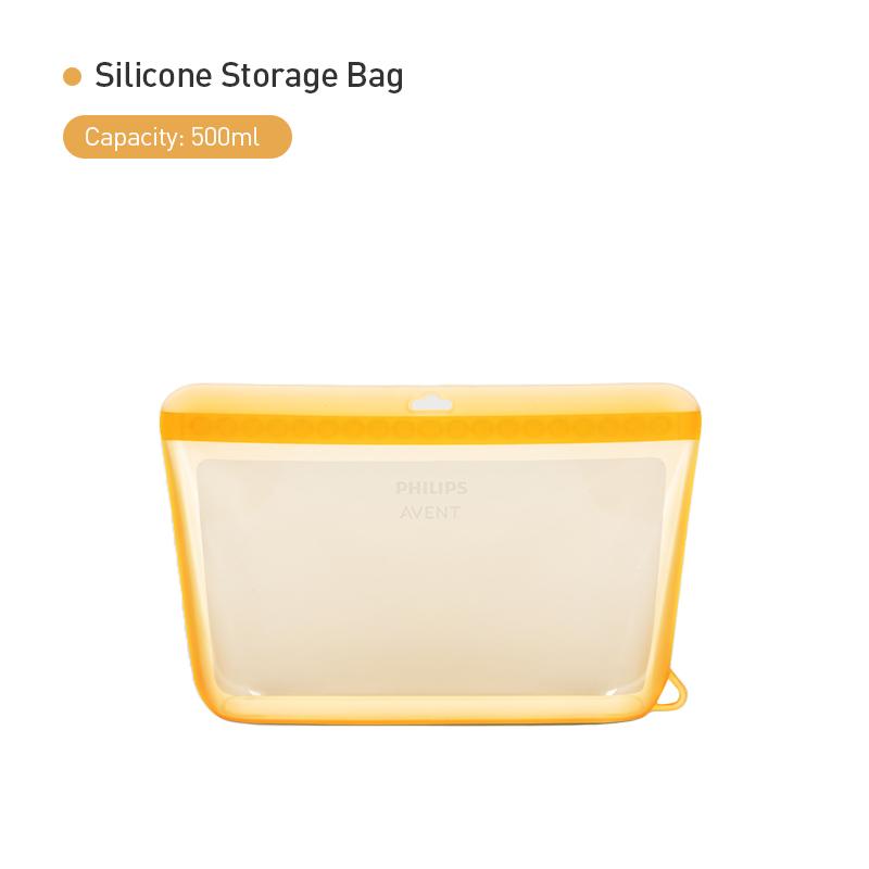 Philips Avent Silicone Food Friut Storage Bag 500ml/1000ml/1500ml