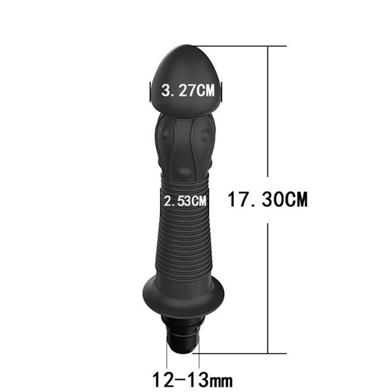 Universeller Faszienpistolen-Massagekopf, Silikon-Faszienmassagekopf, Körperentspannung