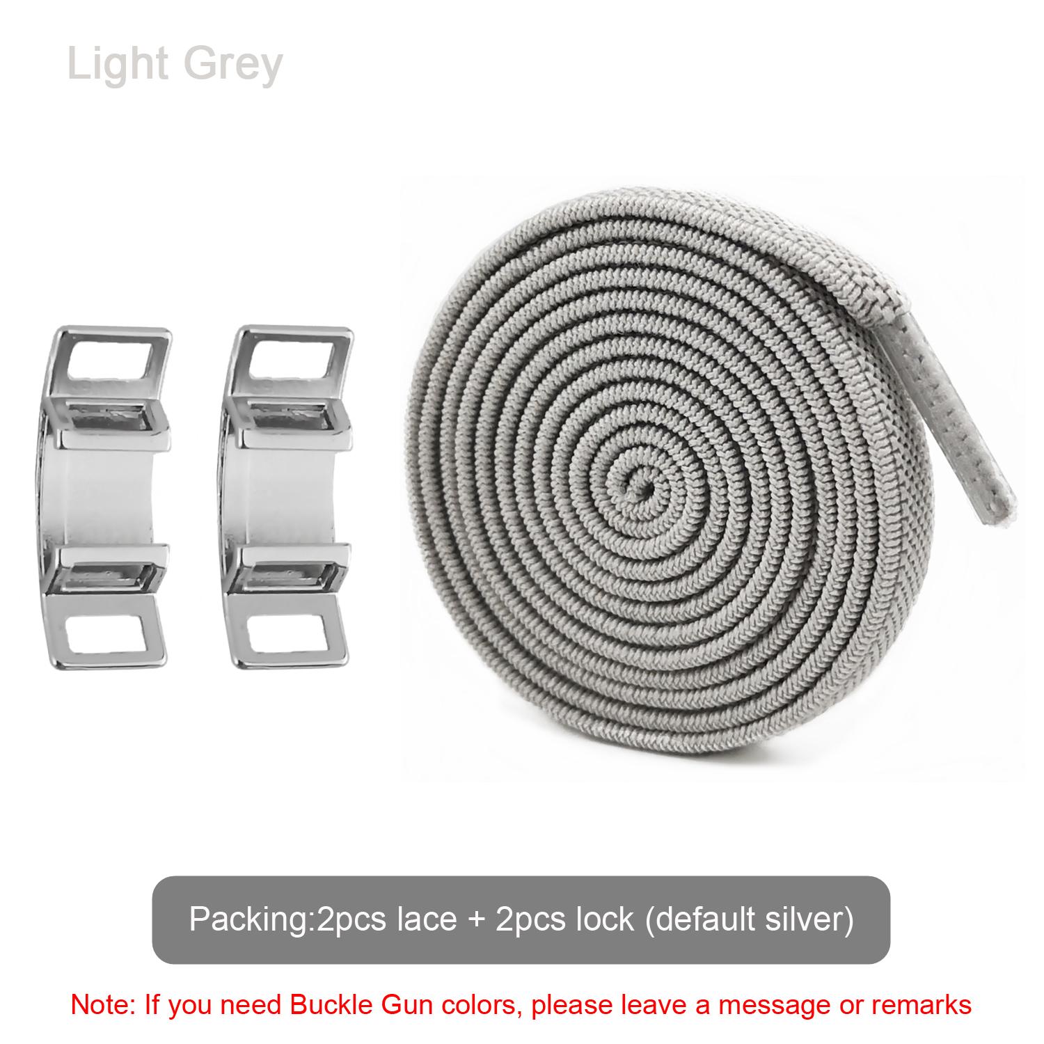 

№ 8, новые креативные эластичные шнурки без завязок, плоские шнурки для кроссовок AF1, шнурки с металлической пряжкой для женщин, мужчин, детей, взрослых, шнурки T-AF1-light grey светло-серый