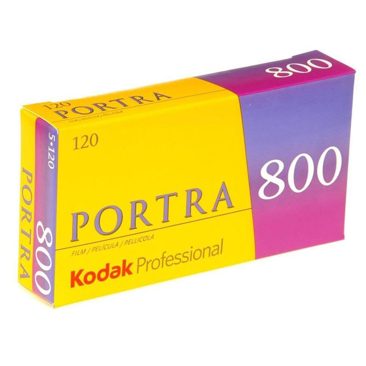 

Кольорова негативна плівка Kodak Professional Portra 800 120 5 упаковок 8127946
