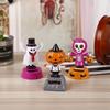 Hete Verkoop Halloween Auto Decoraties Zonne-poppen Creatieve Zwaaiende Beeldjes Auto Ornamenten Cadeaus voor Kinderen
