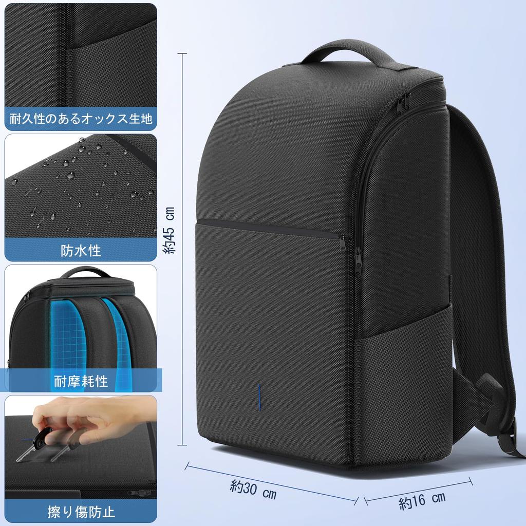 PS5 Storage PS5 Carrying PS5 PlayStation PS5 Portal Protective PS5 Peripheral Device Large Water Black Bag, Case, Backpack, 5/New Slim/PS5 Pro/PS
