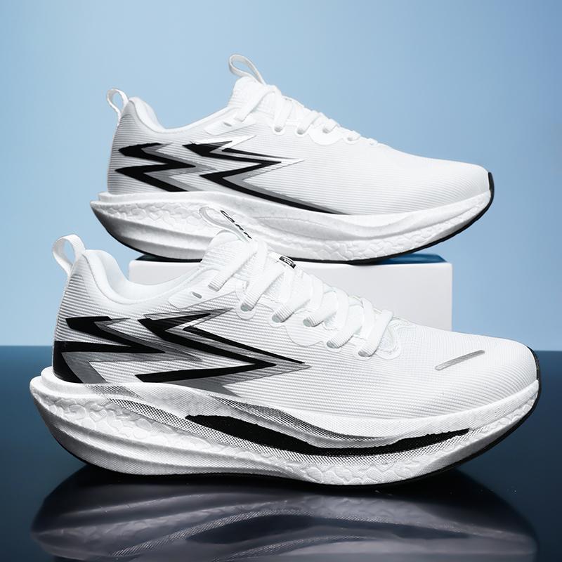 Running Shoes Carbon Board Speciality Marathon Men Sports Breathable Lightweight Women's Comfortable Athletic Nonskid Sneakers