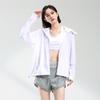 Women's Anti-UV Ice Silk Hooded Windbreaker - Breathable, Elastic, and Sun-Protective Summer Jacket for Climbing