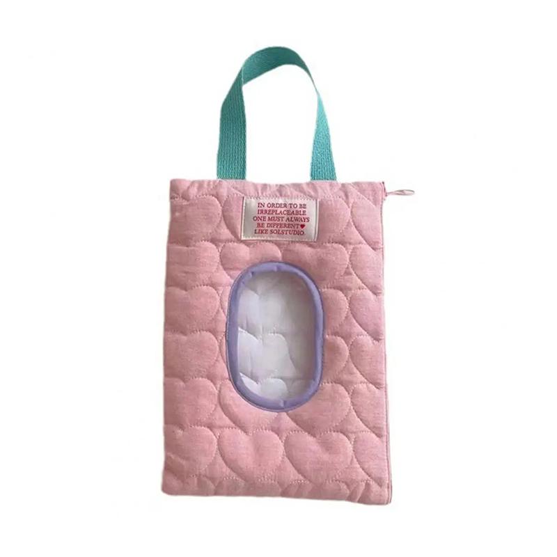 Color Portable Wipes Holder Case Cotton Baby Wet Wipe Pouch Reusable Refillable Cosmetic Pouch Useful Tissue Box