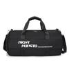 Large Capacity Unisex Travel Bag with Dry/Wet Separation for Sports, Fitness, and Swimming.