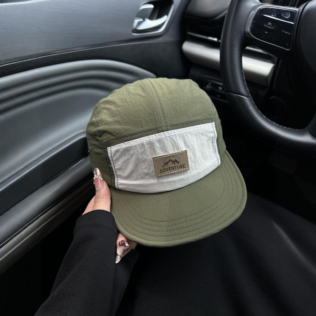 Personality trend new short brim hat boys cool handsome fashion quick drying baseball cap soft top thin cap women