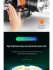 LED Dual Battery Induction Zoom Headlamp for Night Fishing