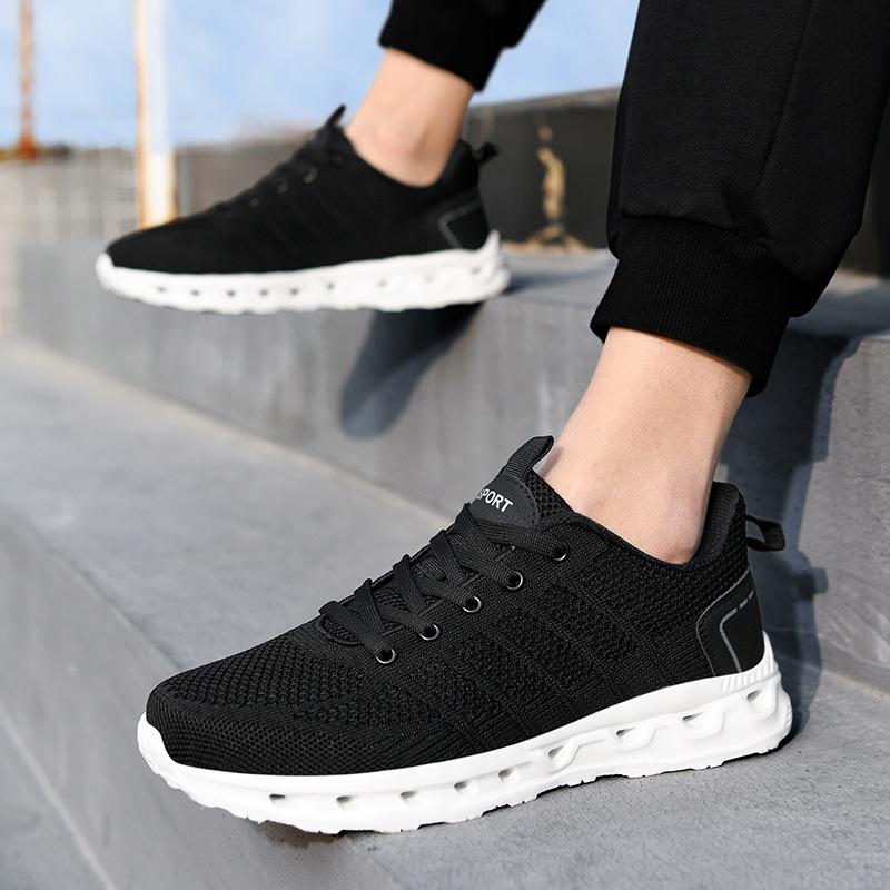 Mode Leichte Lässige Und Modische Herrenschuhe Fliegendes Mesh Sneakers Herren Outdoor Laufen Sommer Bequem Und Atmungsaktiv