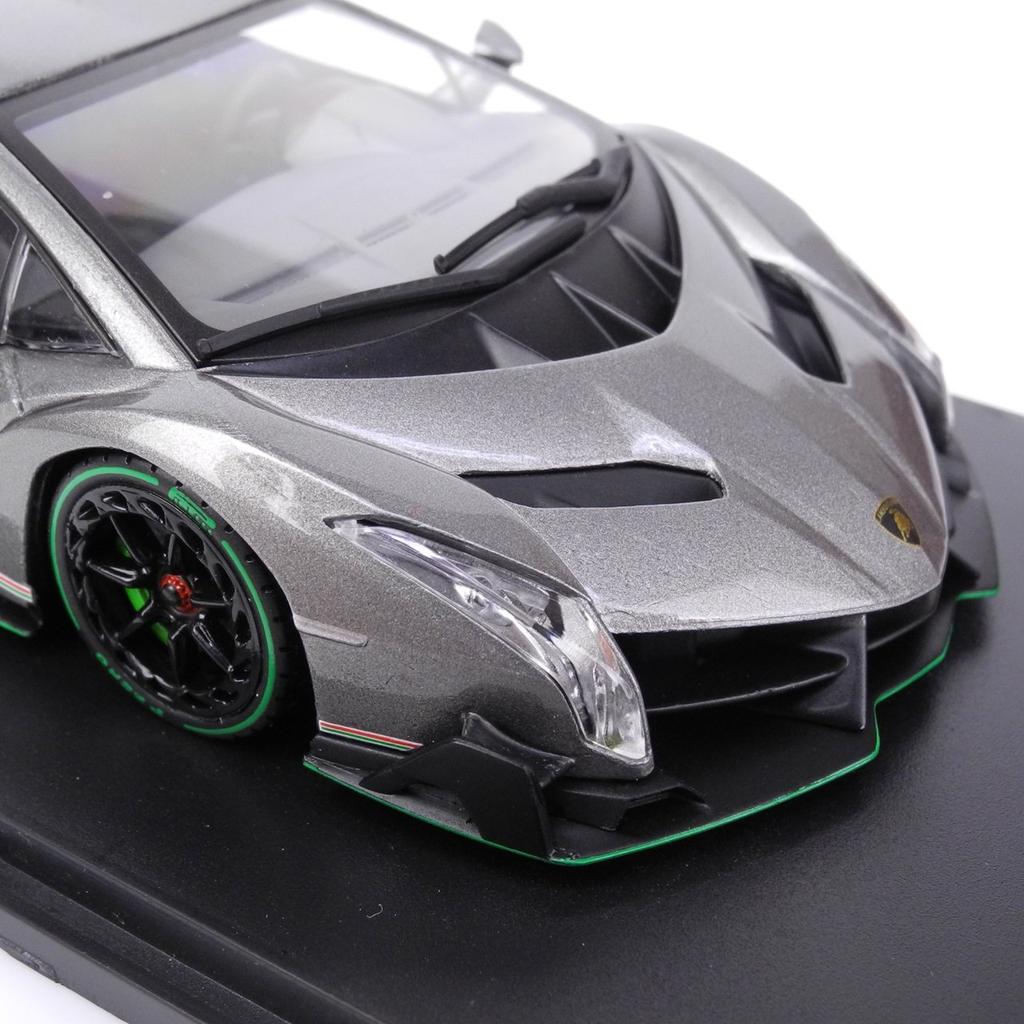 Kyosho Original Lamborghini Veneno Line Finished Product 1/43 Gray/Green