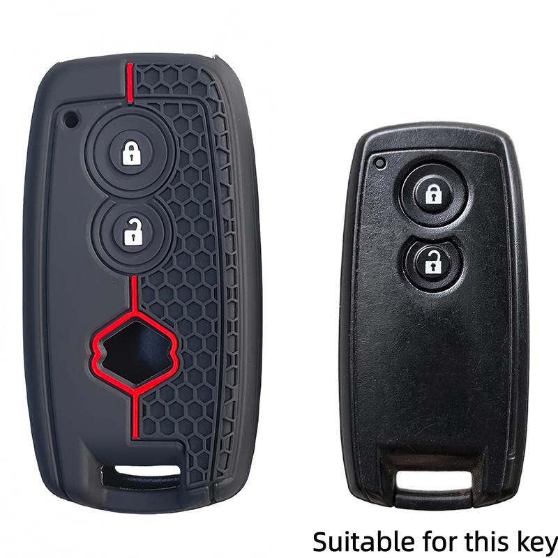 Silicone Keyless Holder For Suzuki Grand Vitara Sx4 S-Cross Xl-7 Kuyucha Sch4 Swift 2007-2010 Car Key Case Cover Shell Fob