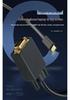 USB 3.1 Type-C To VGA Adapter Cable 1.8m for Phone/Tablet To Projector/TV