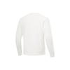 Li-Ning Fitness Series Solid Color Fleece Warm Pullover Long Sleeve Sweatshirt Men sweatshirt Off-White AWDT789-1