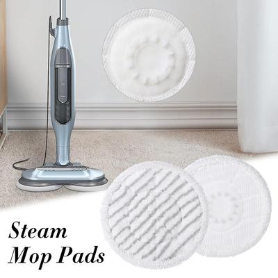 S7000 Series Microfiber Spin Mop Wring Refill Steam Mop Pads Mop Head Replacement Scrub All-in-One