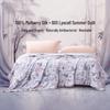 Mulberry Silk Tencel Summer Quilt