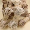 10 Meter Burlap Ribbons Handicraft Weavin Jute Yarn Retro Jute Burlap Ribbons  DIY Arts
