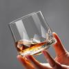 Spinning Whisky Glass Whiskey Tumblers, Old Fashioned Scotch & Bourbon Glasses