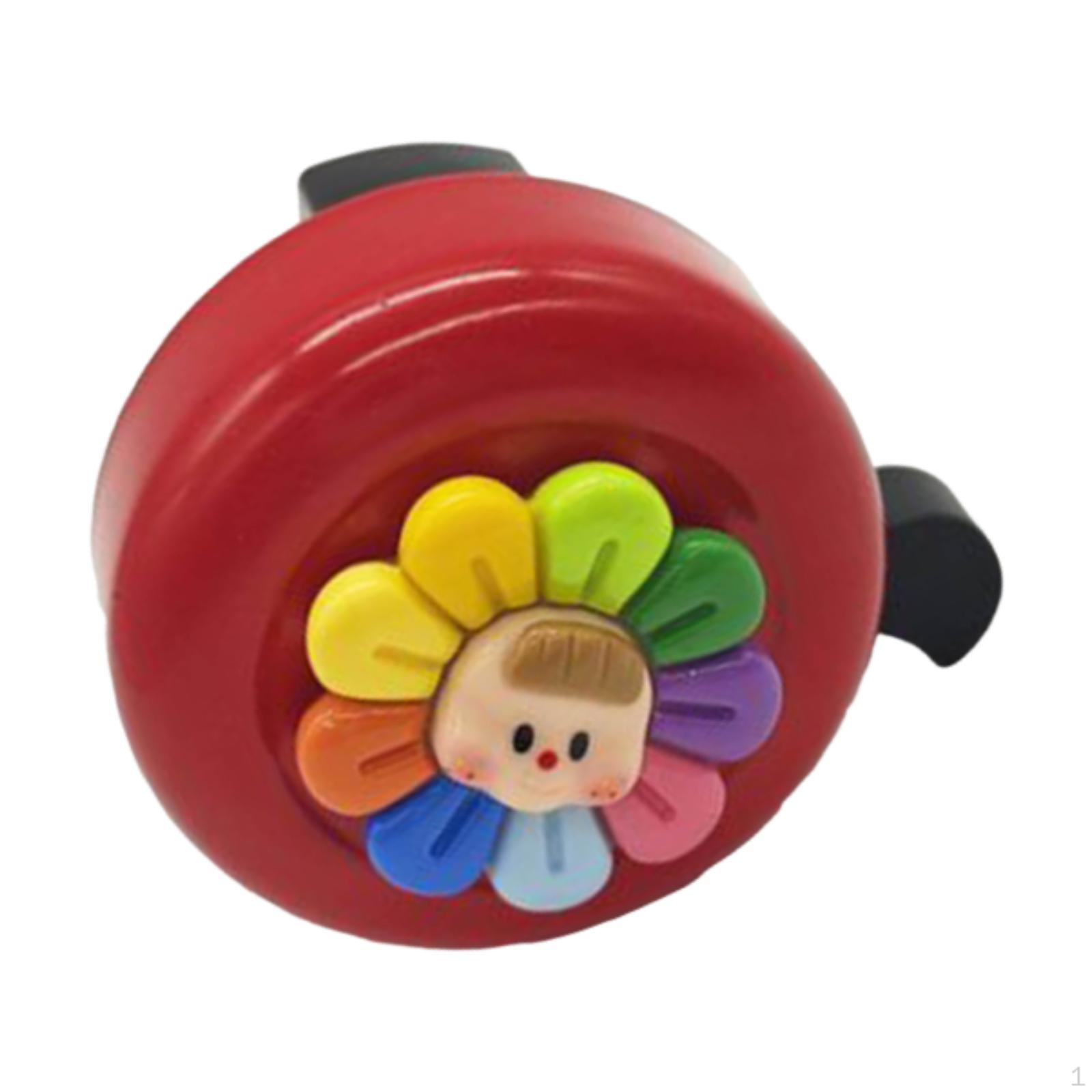 

Beautiful Biking Alarm Children s Bike Bell Parts Flower Pattern Aluminum Round Electric Mountain