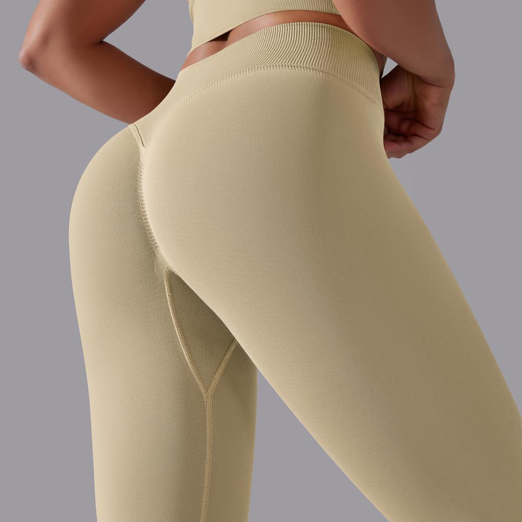 New Seamless Peach Pants With High Waist And Hip Lifting, Tight Yoga Pants, Quick Drying, Sports Running, Sweat Absorbing, Fitness Pants For Women