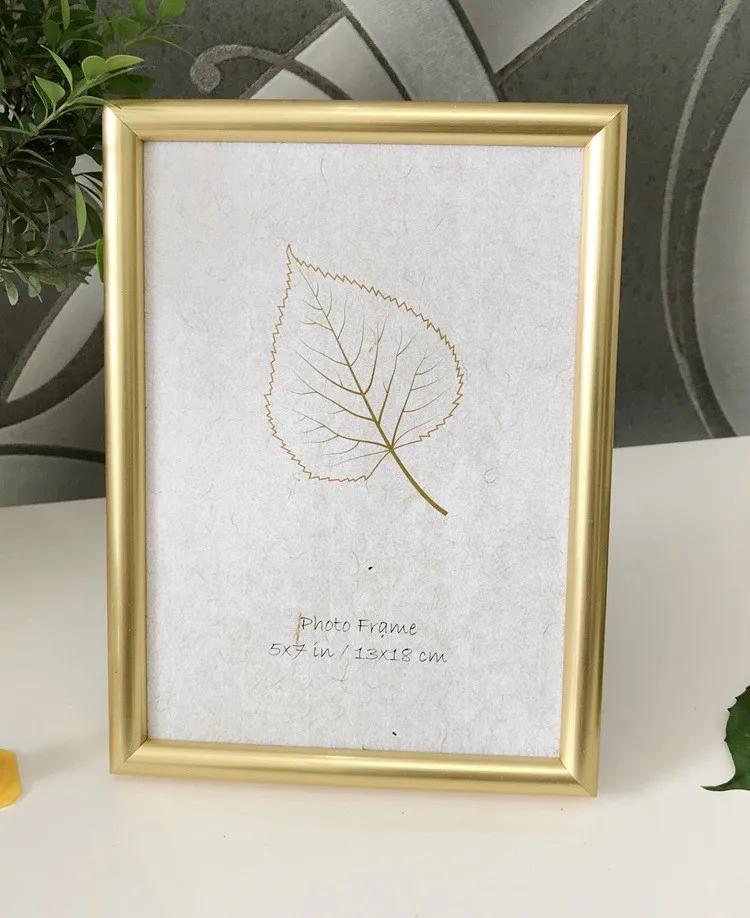 5/6/7 Inch European Simple Photo Frame Home Table Decor Retro Wooden Wedding Couple Recommendation Pictures Frames Gift Ornament