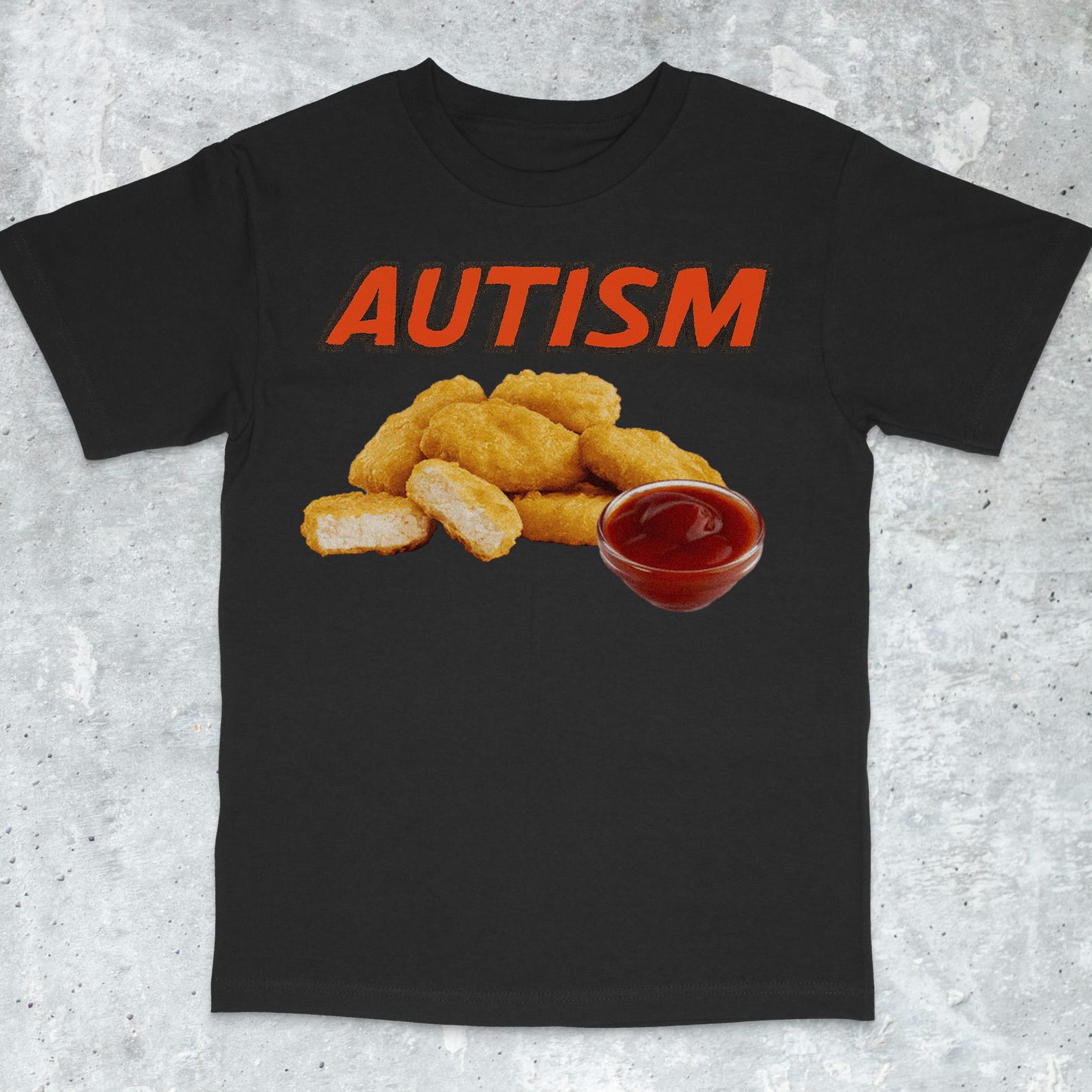 Funny Autism Shirt, Funny Chicken Shirt, Chicken Nugget Shirt, I Love Nuggets Shirt, Unhinged Shirt, Neurodivers Audhd Shirt, Autism Shirt M