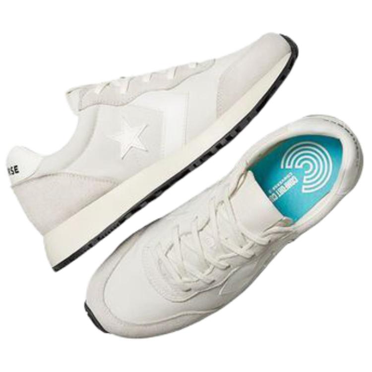 Converse Omega Trainer comfortable versatile durable low-top casual shoes unisex white