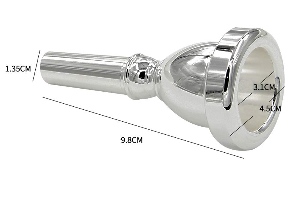 MoonEmbassy Tuba Mouthpiece Standard