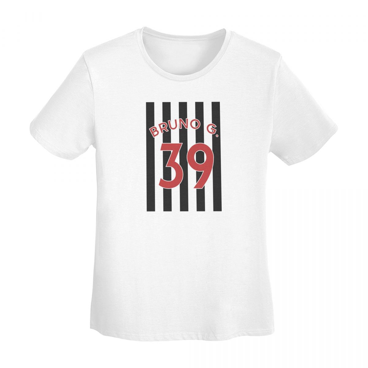 Bruno Guimaraes 39 NEWCASTLE TShirt Women Short Sleeve T Shirts ONeck Streetwear Cotton Summer Tees Streetwear S