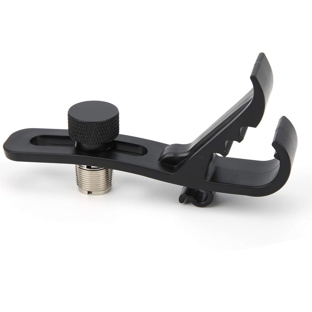 Drum Microphone Fixed Clamp Set of Three Groove Adjustable for Musical Instruments and Drum Versatile Clips, Holders, 4, Shockproof, Points, Height,