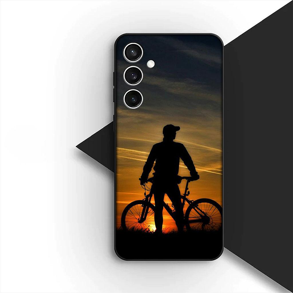Mountain Bike Cycling Art Silicone Phone Cover for Xiaomi Redmi 15 15C A4 A5 9A 9C NFC Note 9 8 9T 8T Soft Case