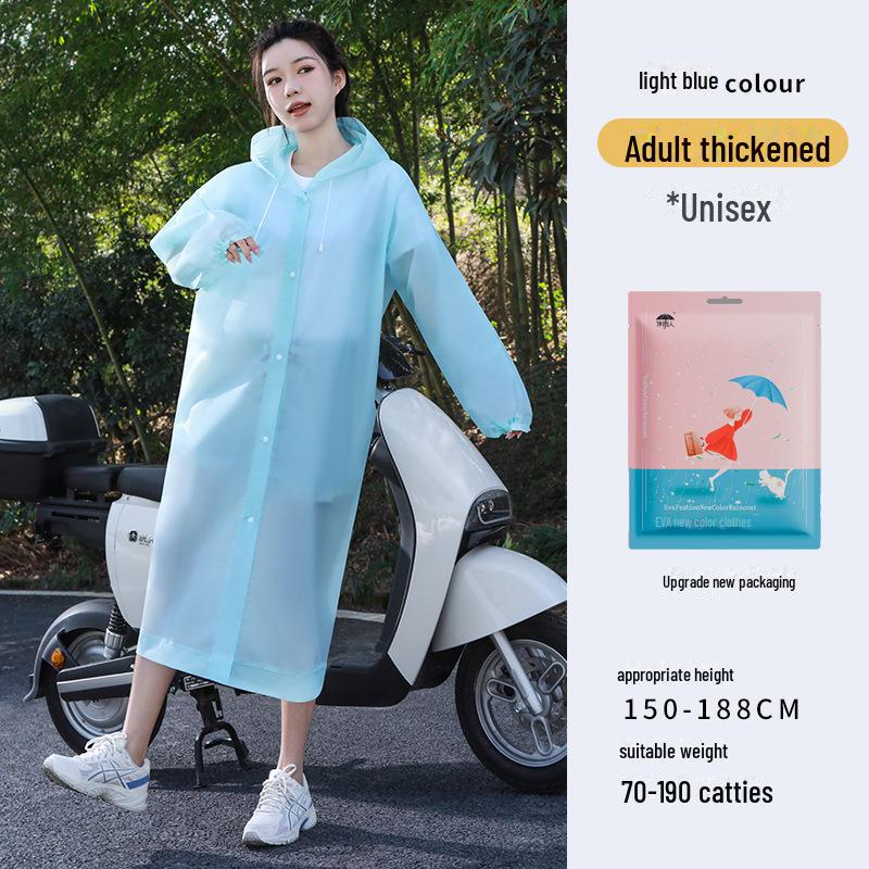 "Children's Full-Body Rainstorm-Proof Disposable Raincoat for Boys and Girls with Backpacks"