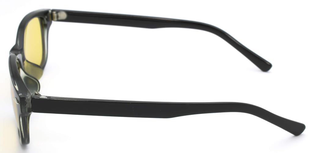 [CYPHUS] Cyphus Sunglasses for Men and Women, Unisex, Wellington Style, Colored Sunglasses, Fashion Glasses, UV Protection (BlackYellow)