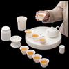 Chinese White Xishi Pot Ceramic Tea Set
