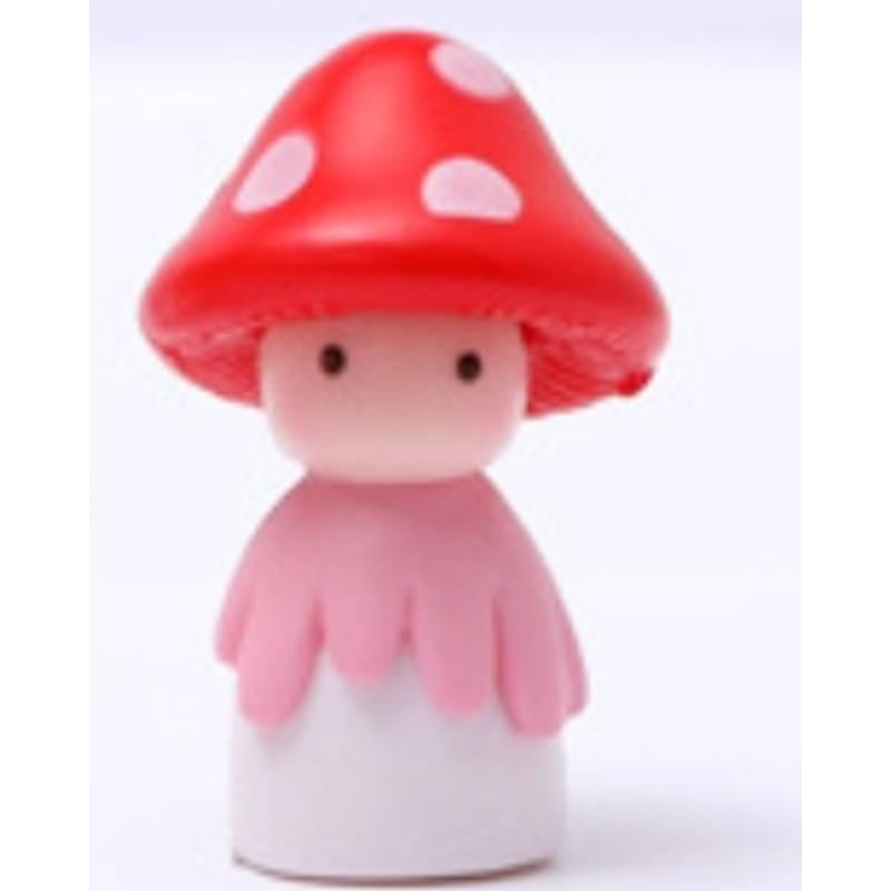 Colorful Resin Mushroom Figurine For Diy Fairy Gardens And Succulent Terrariums
