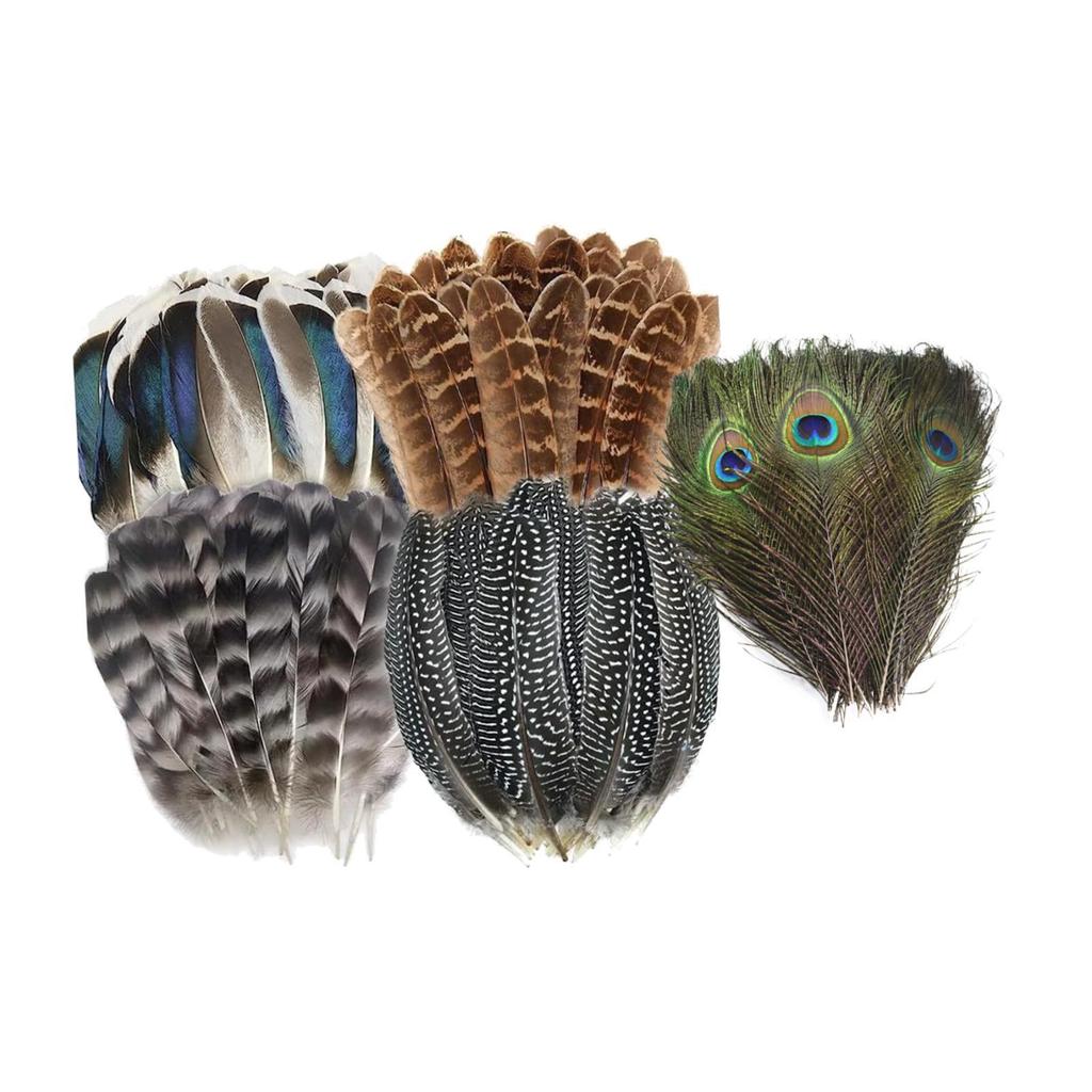 Bastelfedern Handgemachte Zubehör Dekoration Handwerkszubehör für DIY