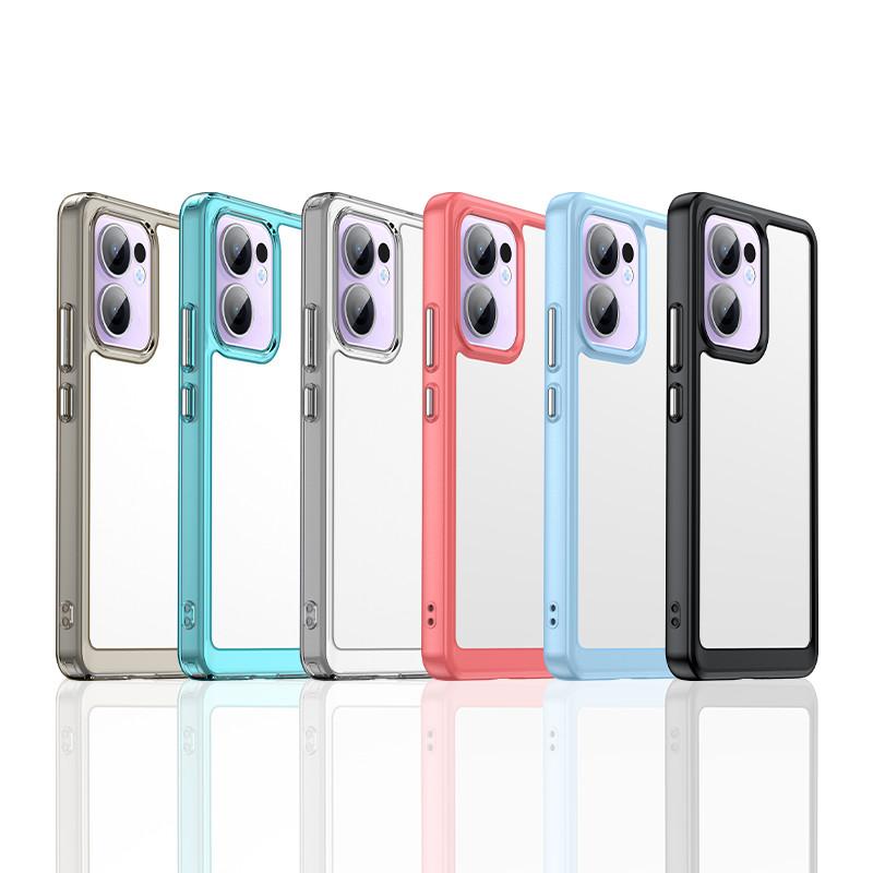 Pro pouzdro OPPO Reno13 F OPPO Reno13 F FS A Kryt TPU Okraj Akrylová Zadní Stěna Nárazník Ochranné Pouzdro na Telefon Na Reno13 A FS Funda