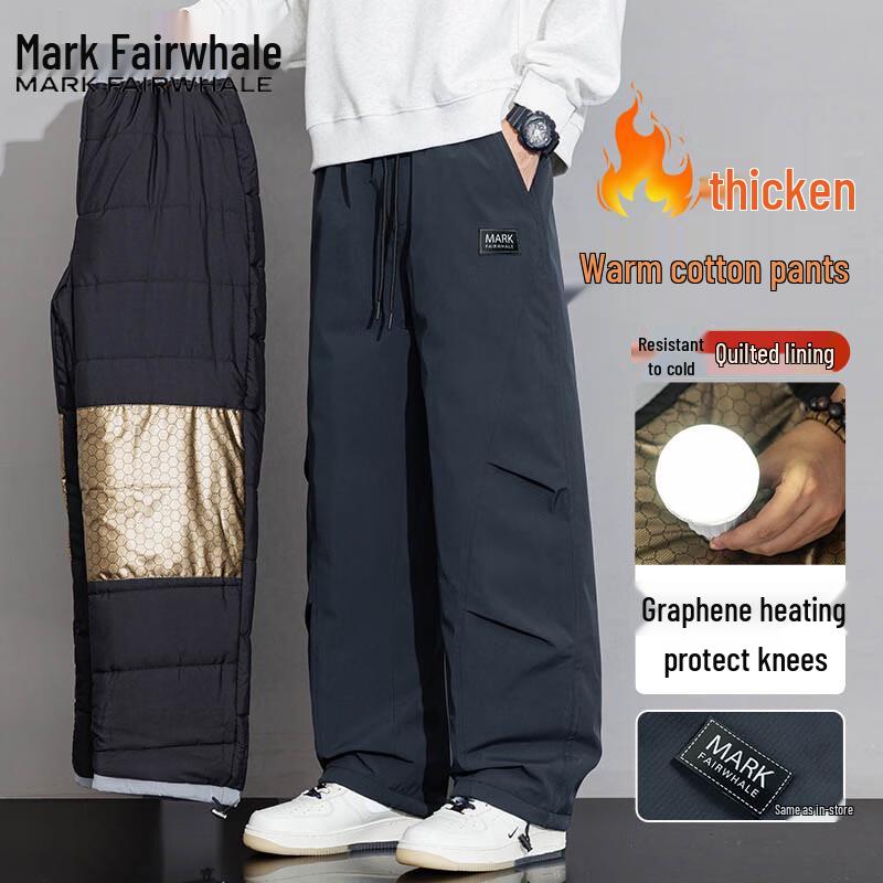 

Mark Fairwell Men s Winter Warm Relaxed Straight-Leg Pants 6XL