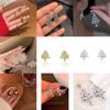 Christmas Lady Earrings Fashion Casual Delicate Elegant Alloy Earrings Gift