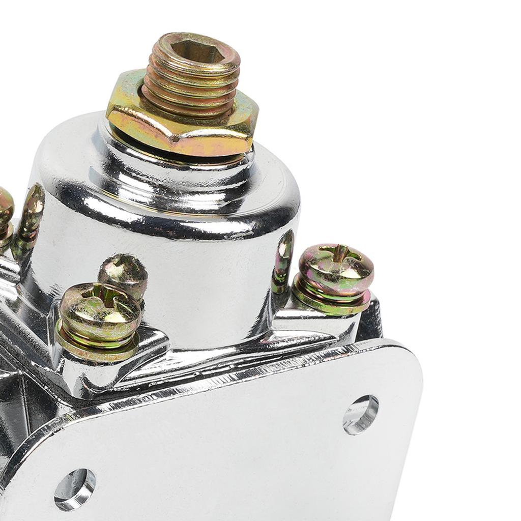 Carburetor Parts Zinc Alloy 12-803 12-804 Fuel Pressure Regulator for Holley Edelbrock 3/8in NPT Port
