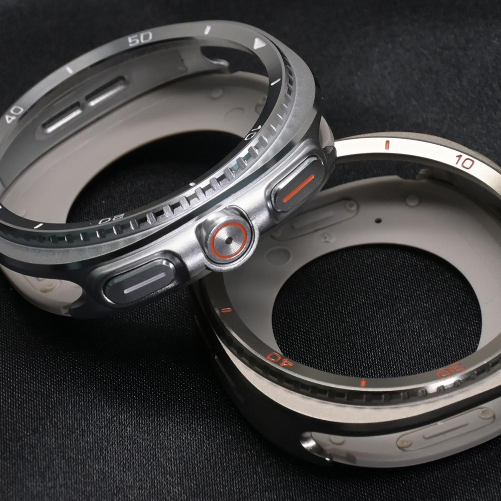 Aluminium Alloy Case for Samsung Galaxy Watch 8 44mm 40mm Hard Frame Protector Cover for Samsung Watch 8 Accessories Protective