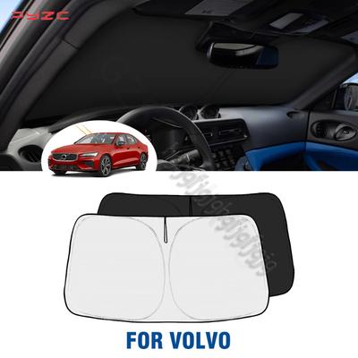 Windshield Sunshade Car Visor Front Window Sun Shade Cover Parasol Folding For Volvo XC40 XC60 XC90 S60 V60 C40 Recharge