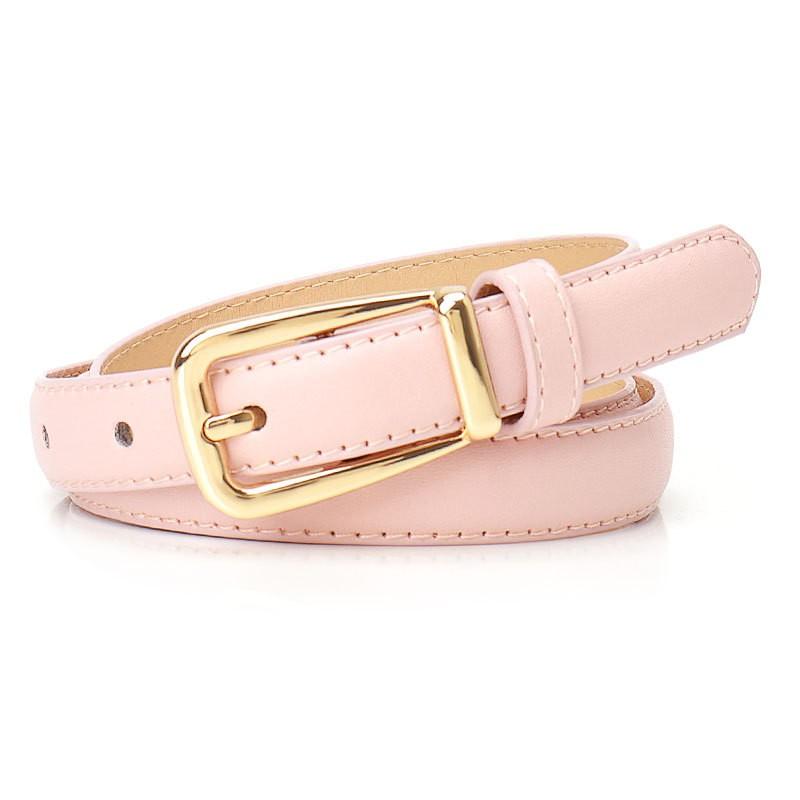 Womens Leopard Print Buckle Belt With Metal Pin Clasp - Fashionable Waistband Jeans Casual Office Wear