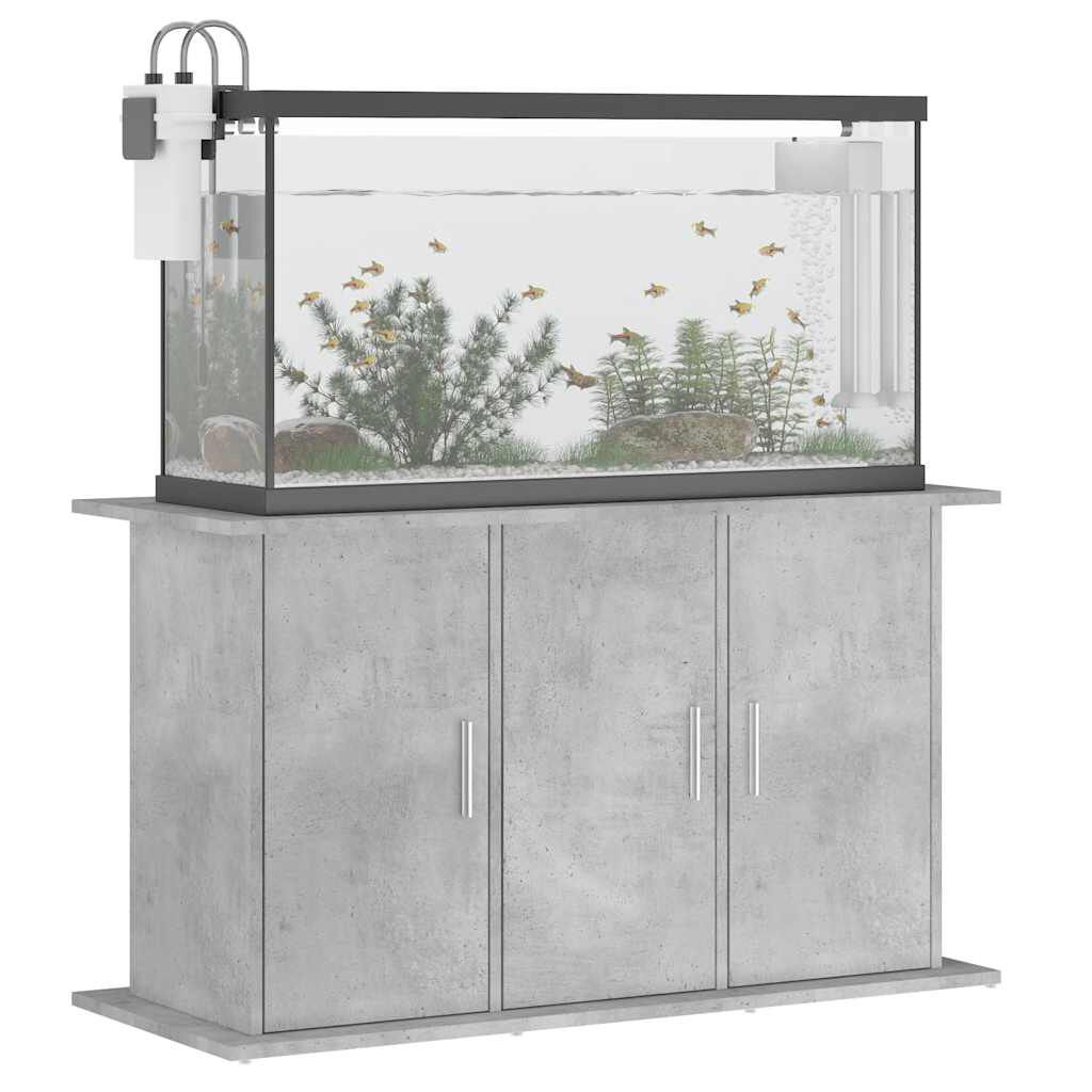 vidaXL Aquarium Stand, Concrete Gray, 101 x 41 x 58 cm, Engineered Wood