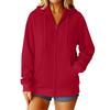 Womens Hoodies Fall Game Day Sweatshirts  Casual Long Sleeve Loose Coat Fall Hoodie Sweatshirt