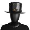 Cappello da Medico della Peste Punk Unisex Steampunk Fedora Costume di Halloween Festa Cosplay