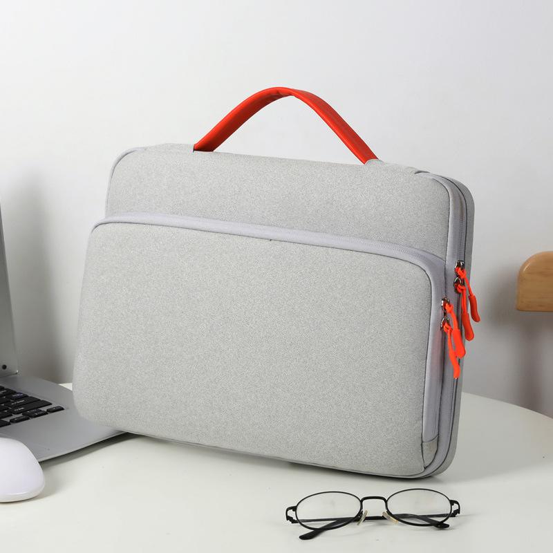 

TS JYL laptop bag,Business Laptop Handbag Men Multi-Layer Document Bag Commuter Briefcase OneSize серый