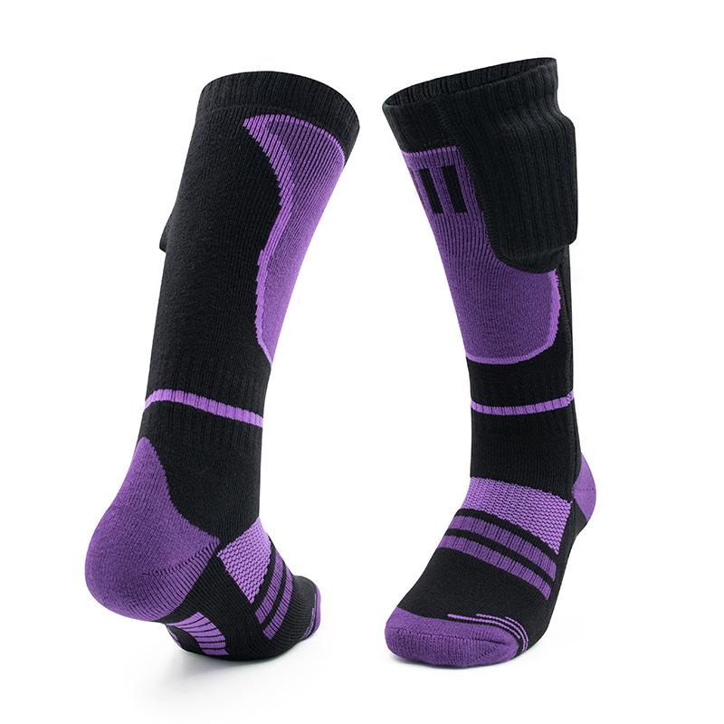 Heated Electric Socks for Elders - Thick, Warm Ski Socks