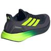 adidas Pureboost 5 Confortables Douces Antidérapantes Résistantes à l'Usure Basses Casual Chaussures de Course Baskets Homme Noir Vert JH6446