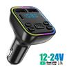 Car Charger Handsfree MP3 Player Bluetooth Music Adapter FM Transmitter Receiver Dual USB 3.1A Fast Charger Car Accessories