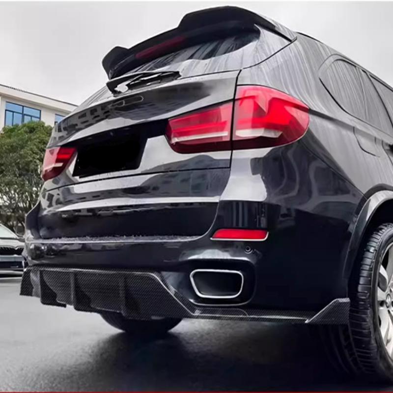 For BMW X5 F15 2014 2015 2016 2017 2018 High Quality ABS Plastic Carbon Fiber Look Wing Tail Wing Decorative Spoiler